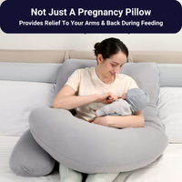 Long Cozy Pregnancy Pillow - Pure Little One