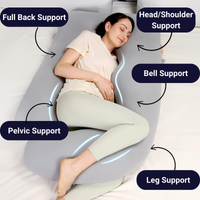 Long Cozy Pregnancy Pillow - Pure Little One